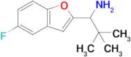 1-(5-Fluorobenzofuran-2-yl)-2,2-dimethylpropan-1-amine