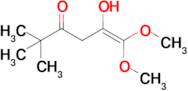 5-hydroxy-6,6-dimethoxy-2,2-dimethylhex-5-en-3-one