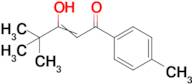 3-hydroxy-4,4-dimethyl-1-(4-methylphenyl)pent-2-en-1-one