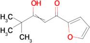 1-(furan-2-yl)-3-hydroxy-4,4-dimethylpent-2-en-1-one