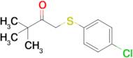 1-((4-Chlorophenyl)thio)-3,3-dimethylbutan-2-one