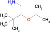 2-Isopropoxy-3,3-dimethylbutan-1-amine