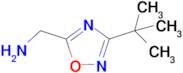 (3-(Tert-butyl)-1,2,4-oxadiazol-5-yl)methanamine