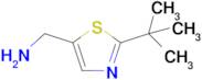 (2-(Tert-butyl)thiazol-5-yl)methanamine