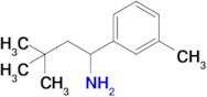 3,3-Dimethyl-1-(m-tolyl)butan-1-amine