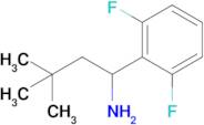 1-(2,6-Difluorophenyl)-3,3-dimethylbutan-1-amine