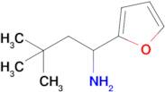 1-(Furan-2-yl)-3,3-dimethylbutan-1-amine