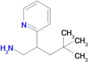 4,4-Dimethyl-2-(pyridin-2-yl)pentan-1-amine