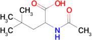 2-Acetamido-4,4-dimethylpentanoic acid