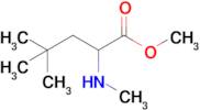 Methyl 4,4-dimethyl-2-(methylamino)pentanoate