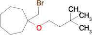 1-(Bromomethyl)-1-(3,3-dimethylbutoxy)cycloheptane