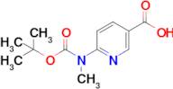 6-((Tert-butoxycarbonyl)(methyl)amino)nicotinic acid