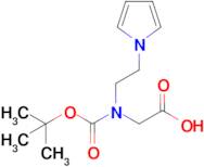 n-(2-(1h-Pyrrol-1-yl)ethyl)-N-(tert-butoxycarbonyl)glycine