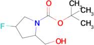 Tert-butyl 4-fluoro-2-(hydroxymethyl)pyrrolidine-1-carboxylate