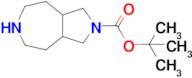 Tert-butyl octahydropyrrolo[3,4-d]azepine-2(1h)-carboxylate