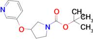 Tert-butyl 3-(pyridin-3-yloxy)pyrrolidine-1-carboxylate