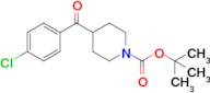 Tert-butyl 4-(4-chlorobenzoyl)piperidine-1-carboxylate