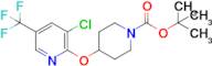 Tert-butyl 4-((3-chloro-5-(trifluoromethyl)pyridin-2-yl)oxy)piperidine-1-carboxylate