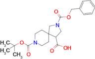 2-((Benzyloxy)carbonyl)-8-(tert-butoxycarbonyl)-2,8-diazaspiro[4.5]decane-4-carboxylic acid