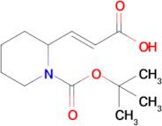 (E)-3-(1-(Tert-butoxycarbonyl)piperidin-2-yl)acrylic acid