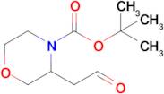 Tert-butyl 3-(2-oxoethyl)morpholine-4-carboxylate