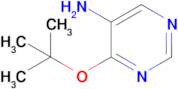 4-(Tert-butoxy)pyrimidin-5-amine