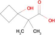 2-(1-Hydroxycyclobutyl)-2-methylpropanoic acid