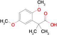 2-(2,5-Dimethoxyphenyl)-2-methylpropanoic acid