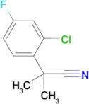 2-(2-Chloro-4-fluorophenyl)-2-methylpropanenitrile