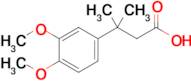 3-(3,4-Dimethoxyphenyl)-3-methylbutanoic acid