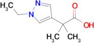 2-(1-Ethyl-1h-pyrazol-4-yl)-2-methylpropanoic acid