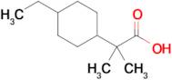 2-(4-Ethylcyclohexyl)-2-methylpropanoic acid