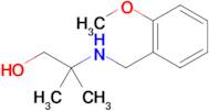 2-((2-Methoxybenzyl)amino)-2-methylpropan-1-ol