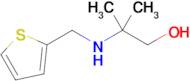 2-Methyl-2-((thiophen-2-ylmethyl)amino)propan-1-ol