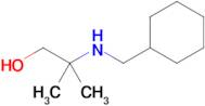 2-((Cyclohexylmethyl)amino)-2-methylpropan-1-ol