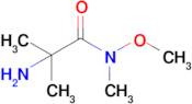 2-Amino-N-methoxy-n,2-dimethylpropanamide