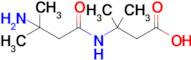 3-(3-Amino-3-methylbutanamido)-3-methylbutanoic acid