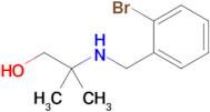 2-((2-Bromobenzyl)amino)-2-methylpropan-1-ol