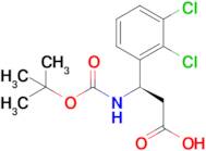 (R)-3-((Tert-butoxycarbonyl)amino)-3-(2,3-dichlorophenyl)propanoic acid