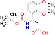 (R)-3-((Tert-butoxycarbonyl)amino)-3-(2,3-dimethoxyphenyl)propanoic acid