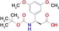 (R)-3-((Tert-butoxycarbonyl)amino)-3-(3,5-dimethoxyphenyl)propanoic acid