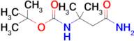 Tert-butyl (4-amino-2-methyl-4-oxobutan-2-yl)carbamate