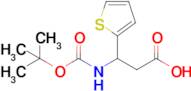 3-((Tert-butoxycarbonyl)amino)-3-(thiophen-2-yl)propanoic acid