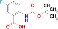 2-((Tert-butoxycarbonyl)amino)-5-fluorobenzoic acid