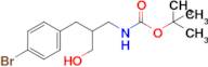 Tert-butyl (2-(4-bromobenzyl)-3-hydroxypropyl)carbamate