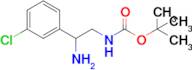 Tert-butyl (2-amino-2-(3-chlorophenyl)ethyl)carbamate