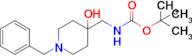 Tert-butyl ((1-benzyl-4-hydroxypiperidin-4-yl)methyl)carbamate