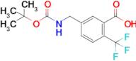 5-(((Tert-butoxycarbonyl)amino)methyl)-2-(trifluoromethyl)benzoic acid