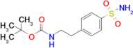 Tert-butyl (4-sulfamoylphenethyl)carbamate