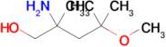 2-Amino-4-methoxy-2,4-dimethylpentan-1-ol